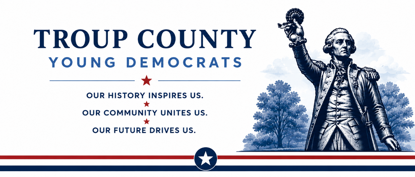 Troup County Young Democrats banner
